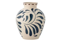 Vase „Nerico“ – Blaues Steingut