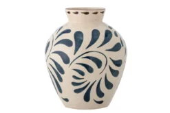 Vase „Nerico“ – Blaues Steingut