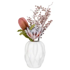 Vase „Nerida“ – Keramik in Beige