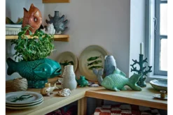 Vase „Nerio“ – Braunes Steingut