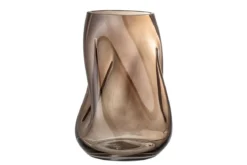 Vase "Nirvana" - braune Dekorationsvase aus Glas