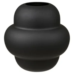 Vase Noir – Glas in skulpturaler Form