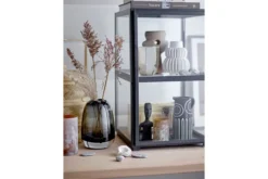 Vase „Nordia“ – Steingut in Weiß