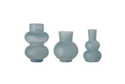 Vasenset (3-teilig) „Müsty“ – aus Glas