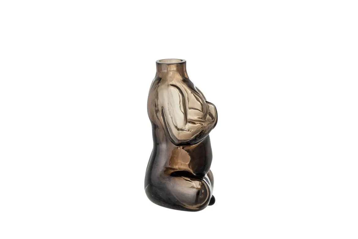Vase "Ohma" - aus sprühgefärbtem Glas