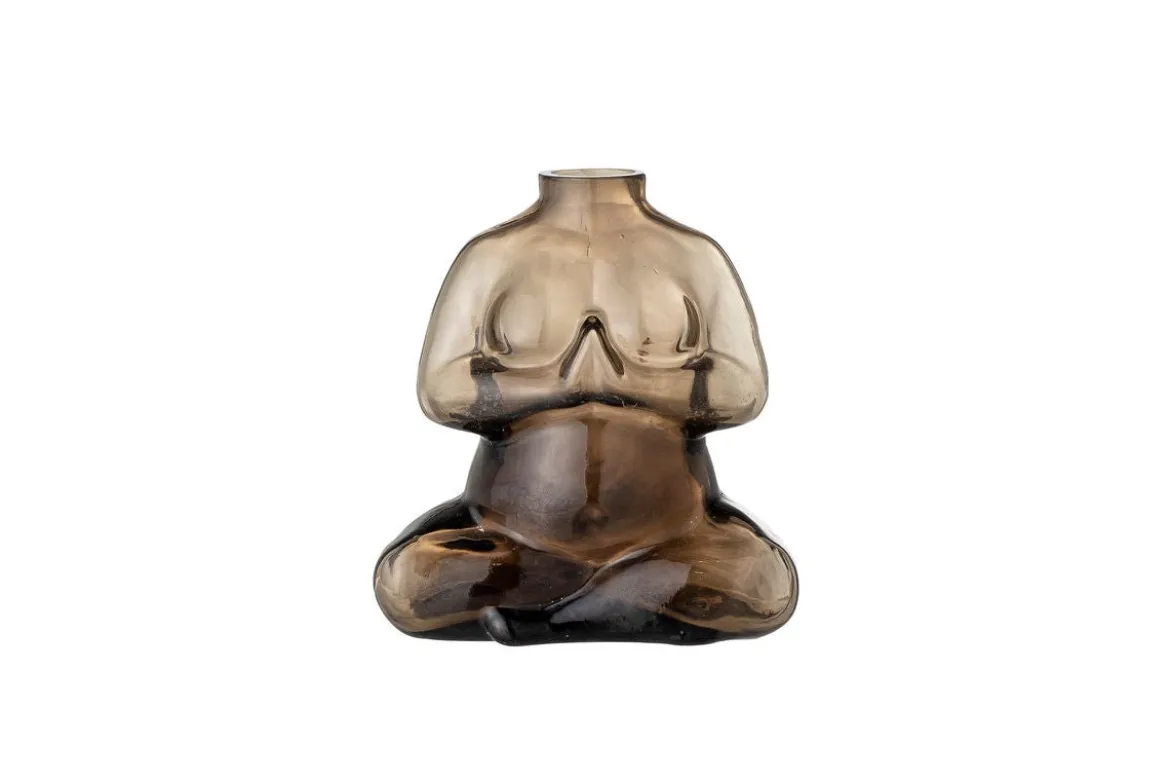 Vase "Ohma" - aus sprühgefärbtem Glas