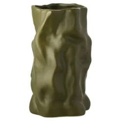 Vase „Olive Flow“ – Keramik in organischer Form