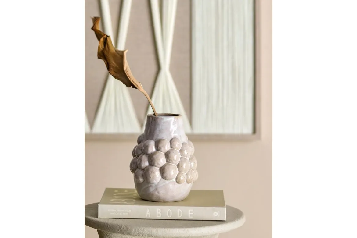 Vase „Pickeld Stone“ – aus Steingut
