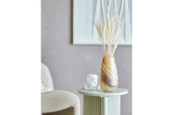 Vase „Ruhan“ – Braunes Glas