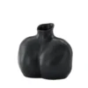 Vase Selara 15 cm – Feminine Eleganz in Schwarz