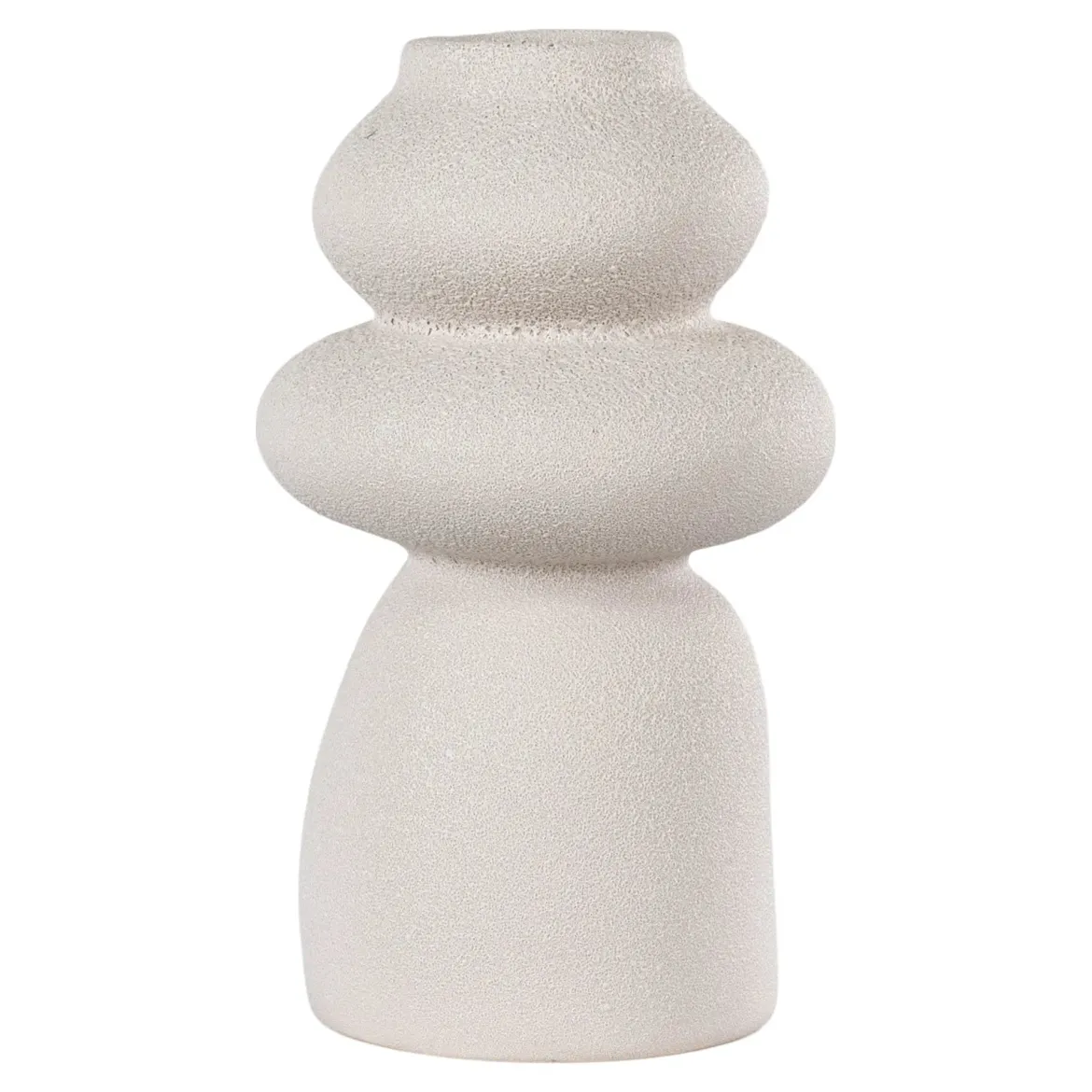 Vase „Serona“ – Keramik in Beige