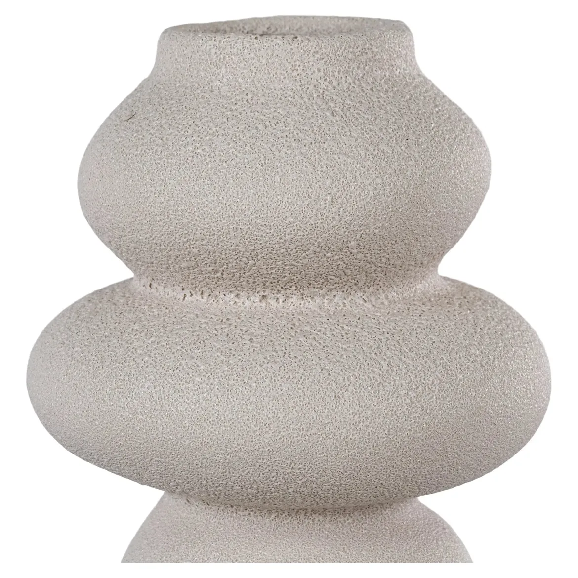 Vase „Serona“ – Keramik in Beige