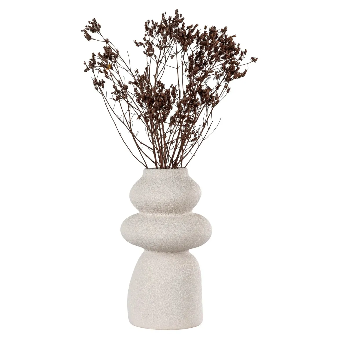 Vase „Serona“ – Keramik in Beige