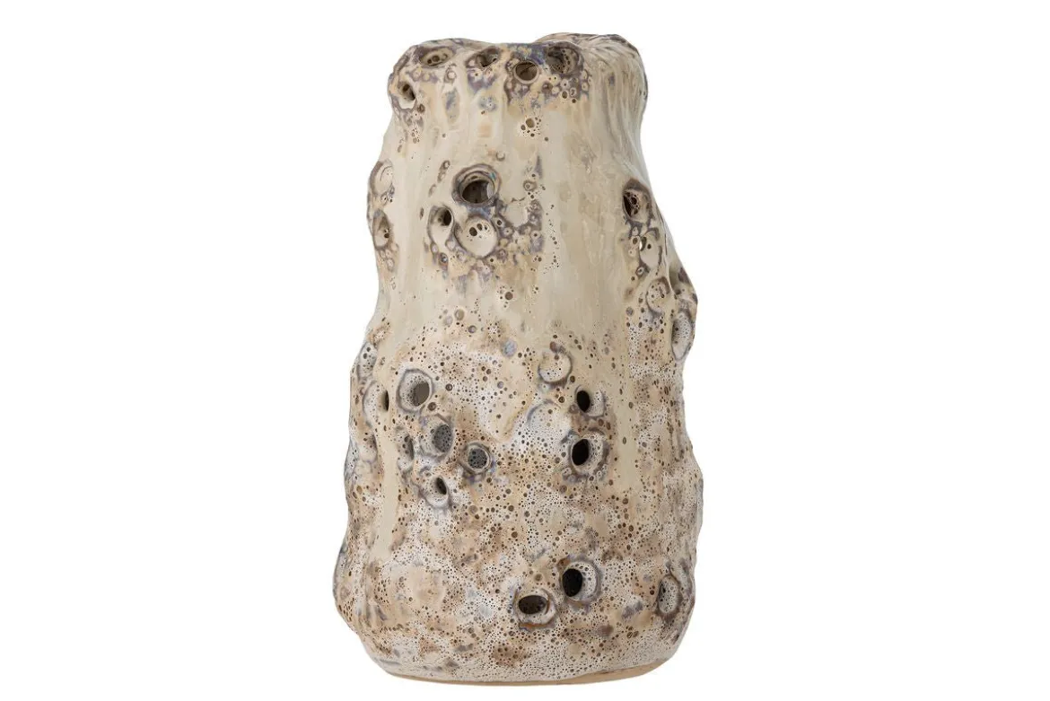 Vase Siam - Natur, aus Steingut
