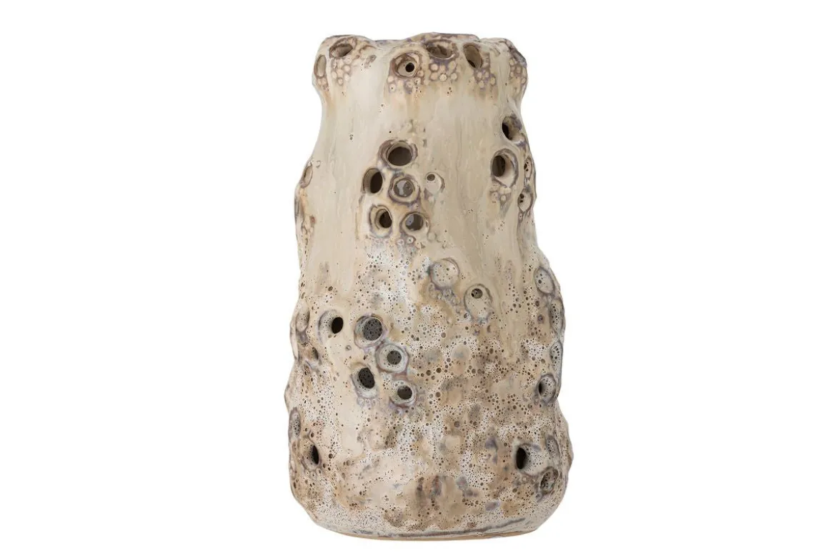 Vase Siam - Natur, aus Steingut
