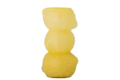 Vase „Solaro“ – Gelbes Glas
