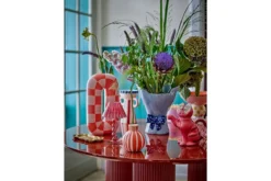 Vase „Solea“ – Orangefarbene Keramik