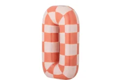 Vase „Solea“ – Orangefarbene Keramik