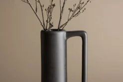 Vase „Solera“ – Gelb oder Schwarz, Steinzeug