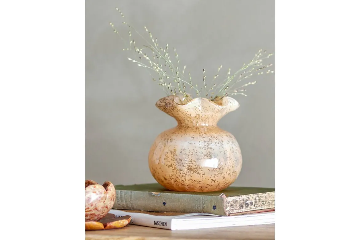 Vase „Solira“ – Oranges Glas