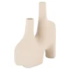 Vase „Sorelia“ – Sandfarbenes Keramik-Design