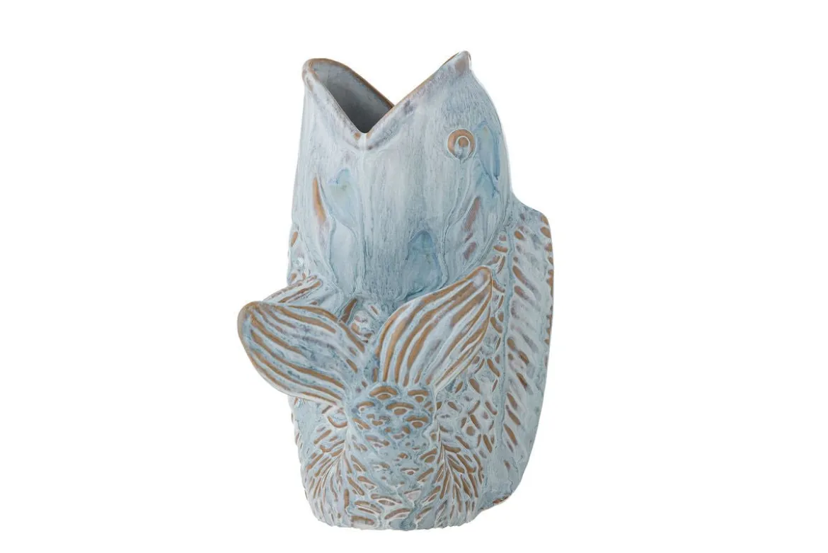 Vase „Springfish“ – aus Steingut