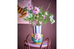 Vase „Wonda“ – skulpturales Steingut