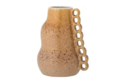 Vase „Zahra“ – Braunes Steingut