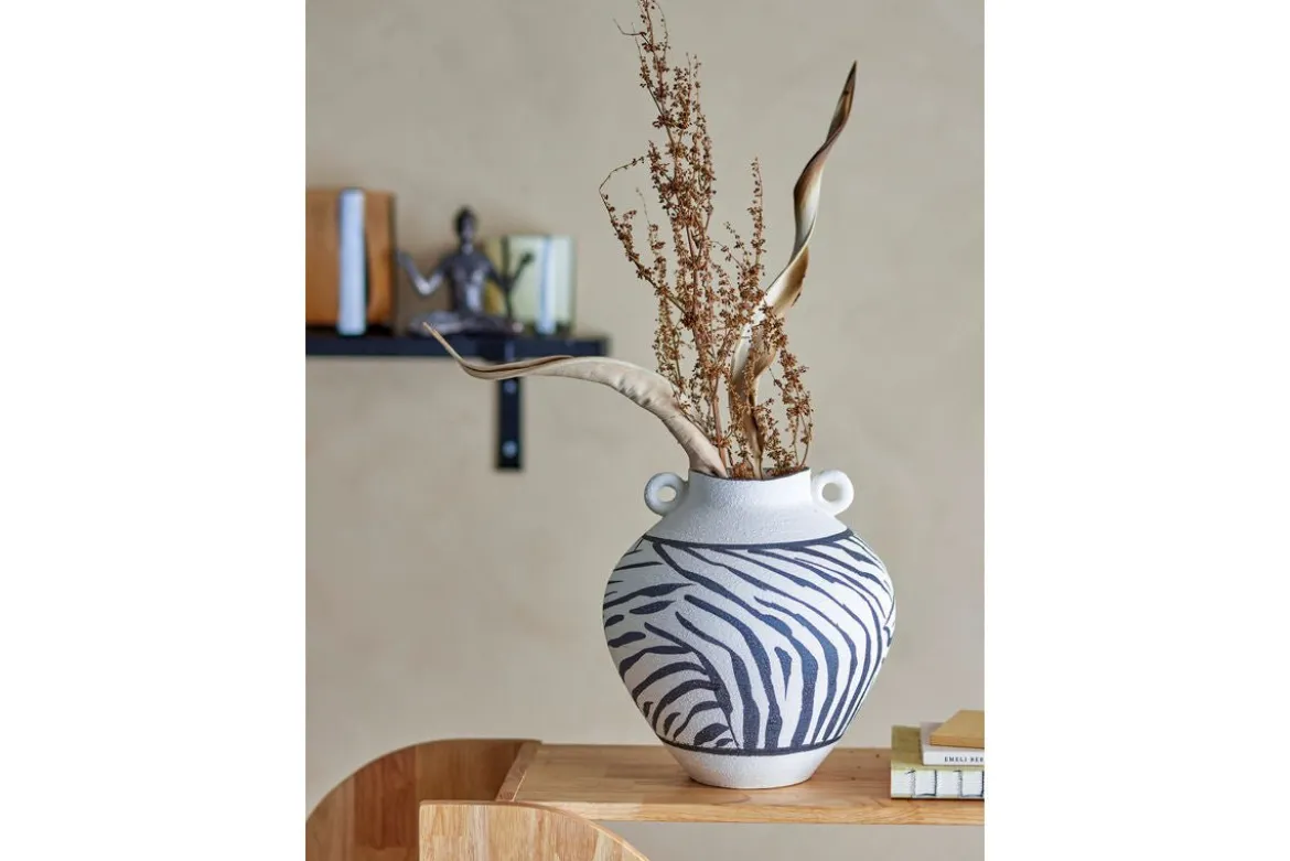 Vase „Zuna“ – handbemaltes Steingut