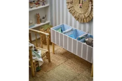 Wanddekoration Davido - handgeflochtener Löwe aus Wasserhyazinthe fürs Kinderzimmer