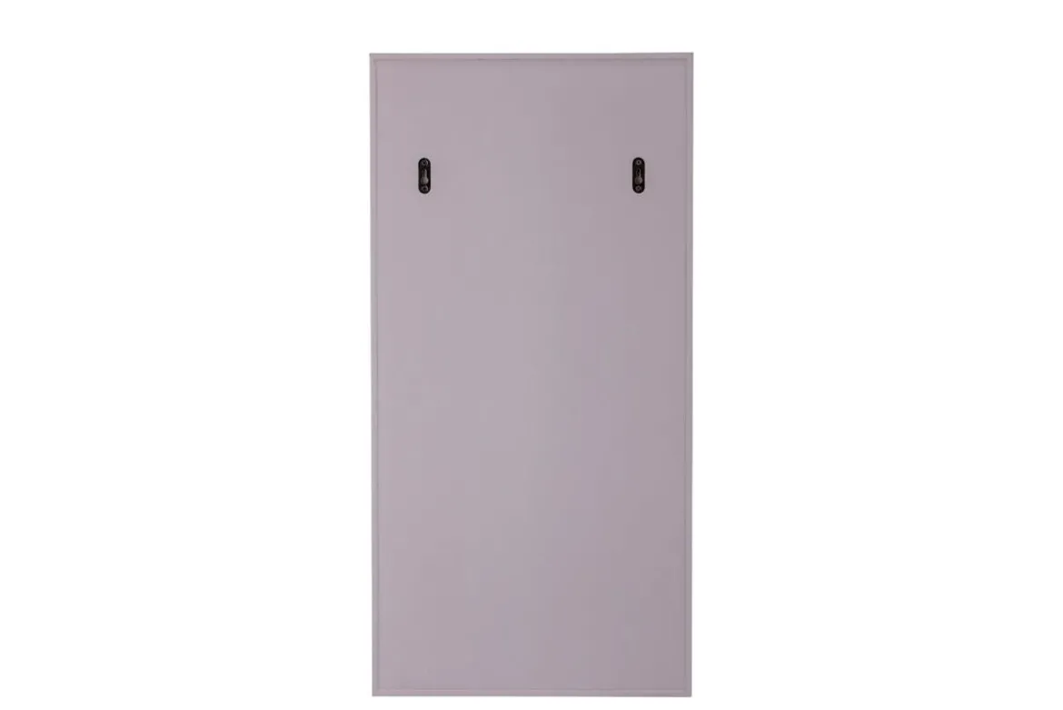 Wandschrank Lana – Violettes Holz-Kabinett mit Messinggriff & Musterfront