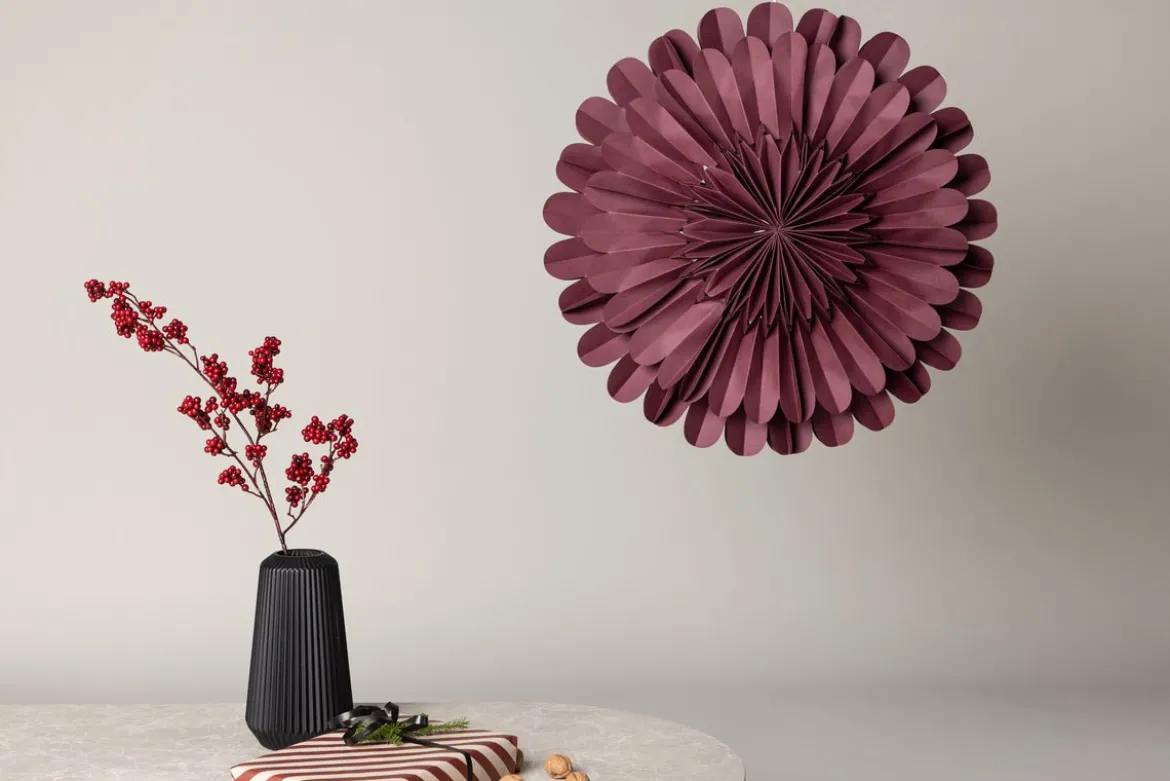 Weihnachtliche Deckenleuchte Flora - ⌀ 60 cm in 5 Farben