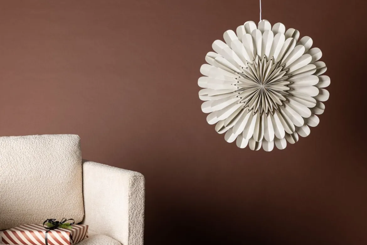Weihnachtliche Deckenleuchte Flora - ⌀ 60 cm in 5 Farben