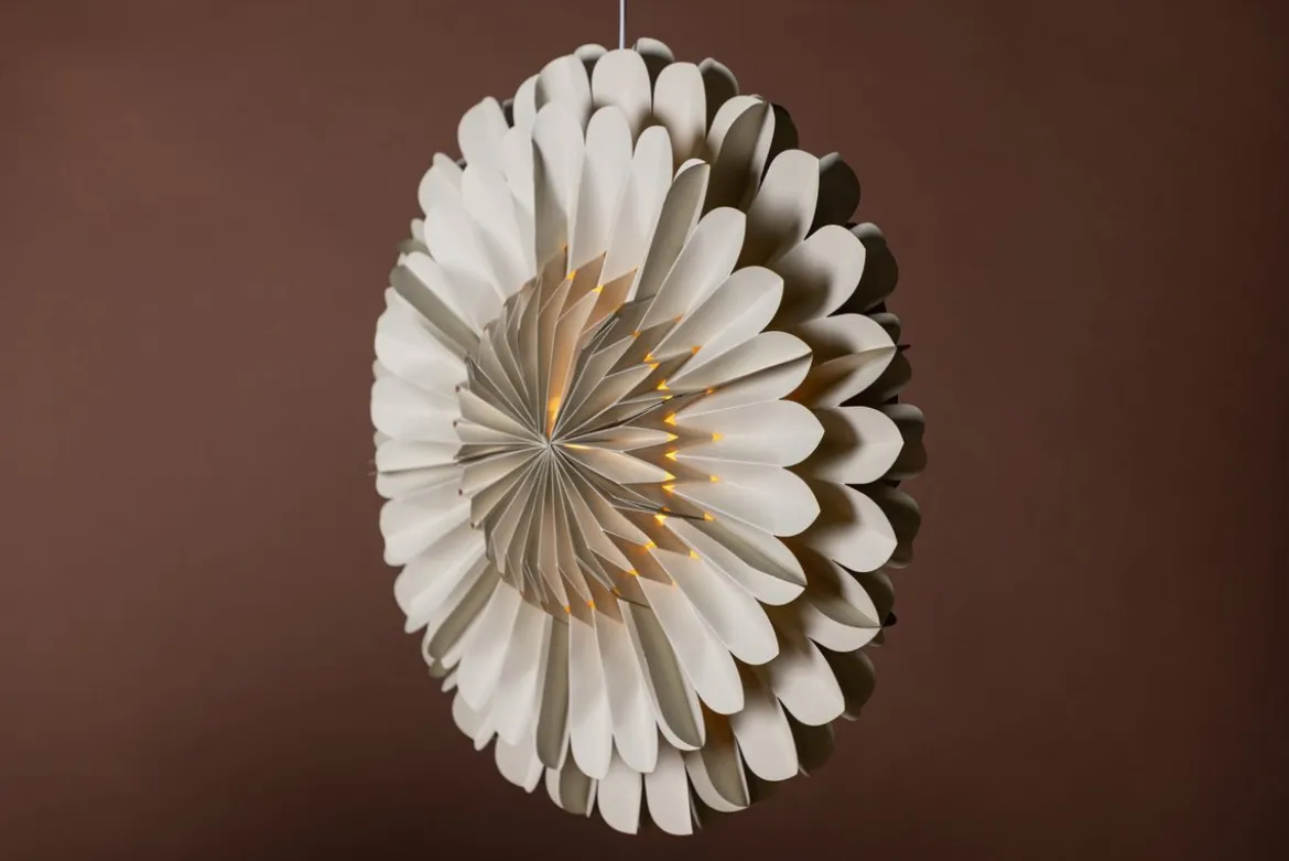 Weihnachtliche Deckenleuchte Flora - ⌀ 60 cm in 5 Farben