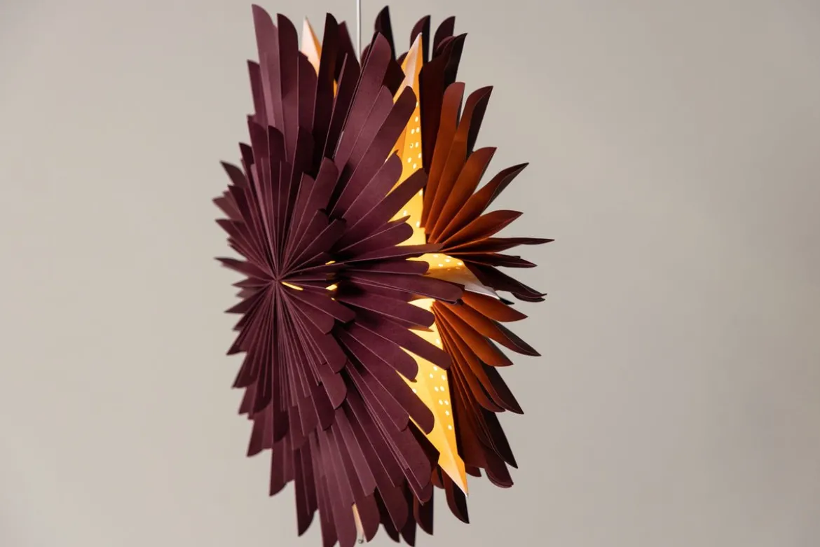 Weihnachtliche Deckenleuchte Lyra - ⌀ 60 cm in 5 Farben