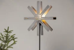 Weihnachtliche Stehleuchte Levi - in 2 verschiedenen Höhen