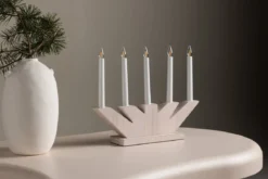Weihnachtsbeleuchtung Alvra - stimmungsvoller Adventskerzenhalter