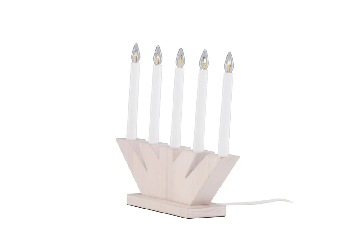 Weihnachtsbeleuchtung Alvra - stimmungsvoller Adventskerzenhalter