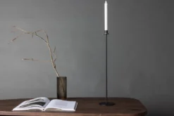 Weihnachtskerzenleuchter Nordglanz - schöner Kerzenhalter in 2 Größen
