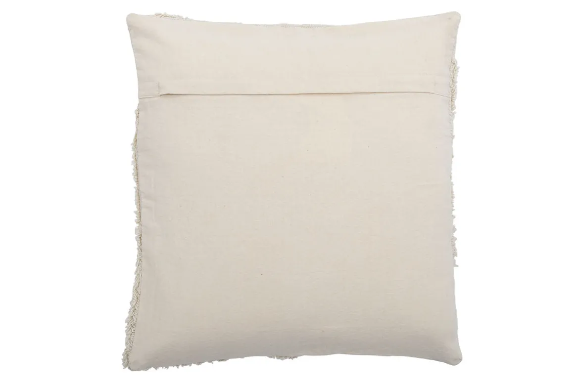Zierkissen Alba – Getuftetes Ton-in-Ton-Design in Naturtönen
