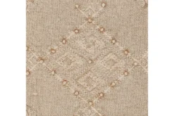 Zierkissen Alina – Baumwollkissen in Natur mit Stickdetails