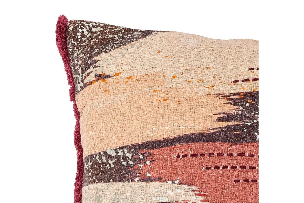 Zierkissen Ava - aus Baumwolle in der Farbe Braun