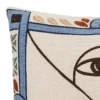 Zierkissen Brera – Abstraktes Printmotiv in Blautönen