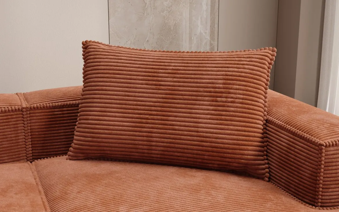 Zierkissen Lesley 45x80 in Cord