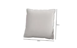 Zierkissen Lesley 60x60 in Echtleder
