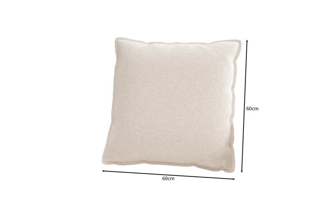 Zierkissen Lesley 60x60 in Strukturstoff