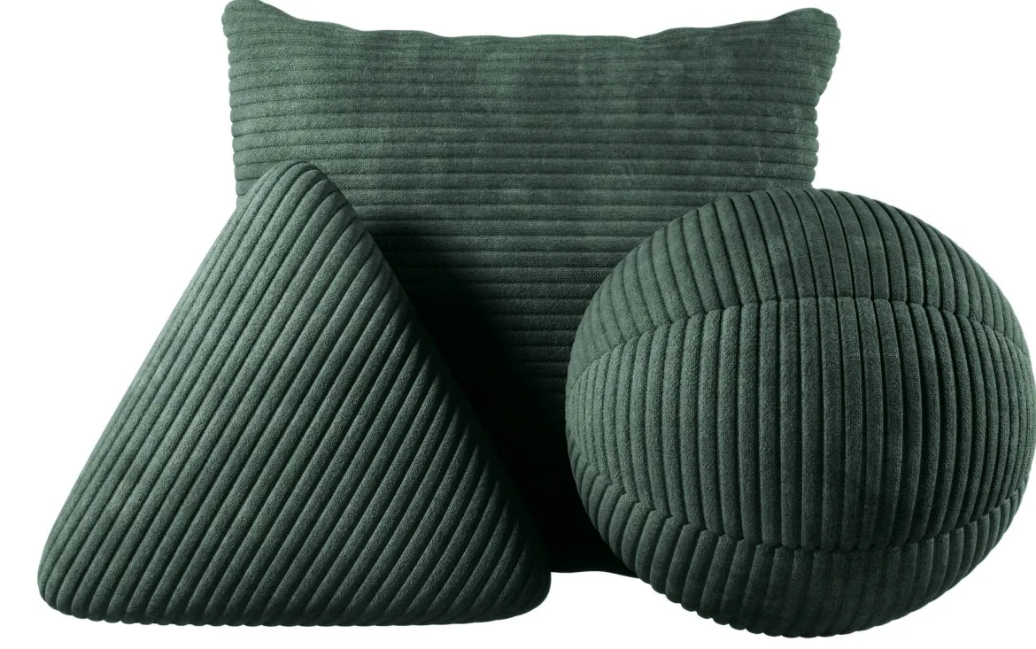 Zierkissen Set Gava/Sphere/Nook aus Cord