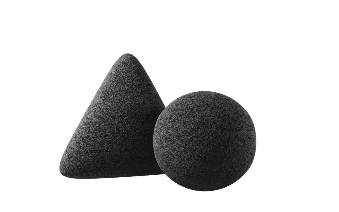 Zierkissen Set Globe/Nook aus Bouclé